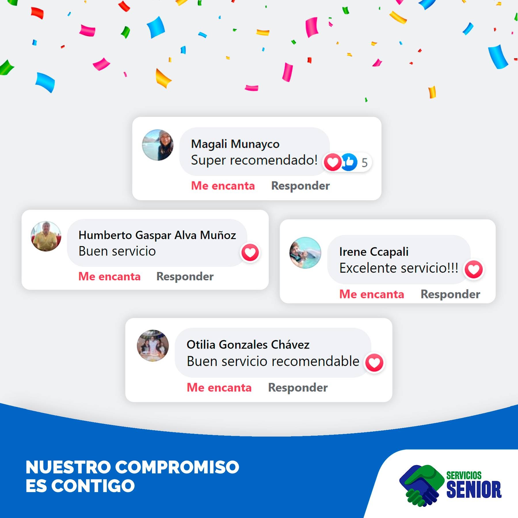 Servicios Senior - atención técnica y mantenimiento